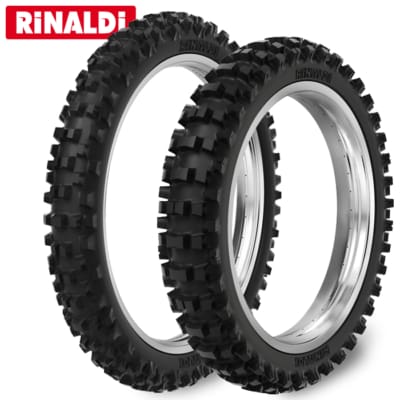 Rinaldi, Däck Kit Fram & Bak, 12/14", BAK FRAM